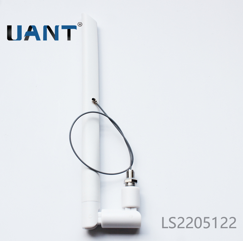 2.4G 龙泉剑白色双转折出线星空电子，L=200mm+端子