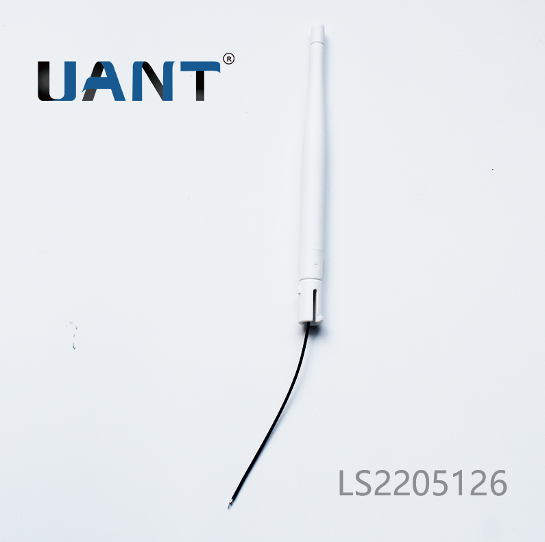 2.4G 小棒球白色出线星空电子，L=80mm，剥线：1/1/2