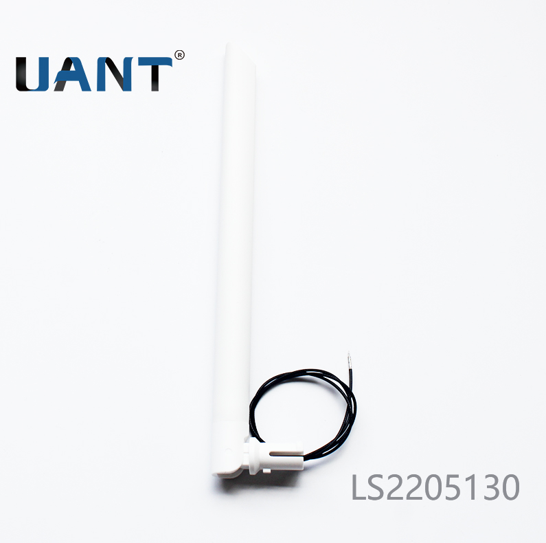 2.4G 5dBi白色龙渊剑出线星空电子，L=370mm 剥线：1.2/1.3/4.9