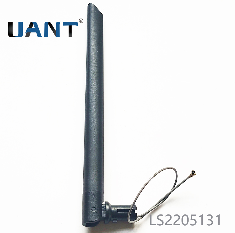 2.4G 5dBi黑色龙渊剑出线星空电子，L=157+端子