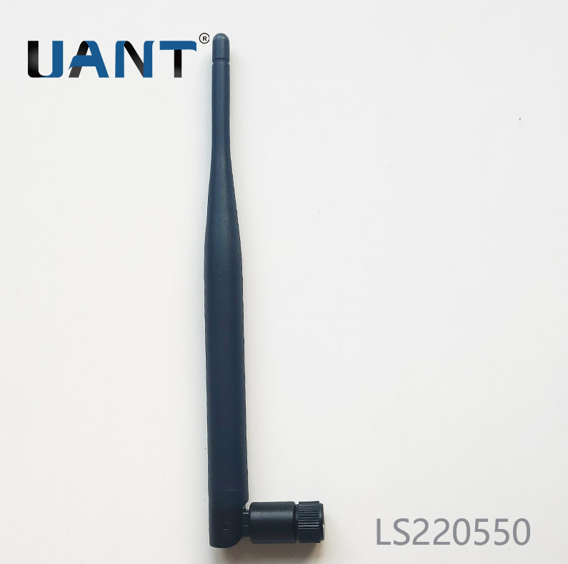 2.4G 5dBi大棒球黑色外置星空电子,SMA公头公针