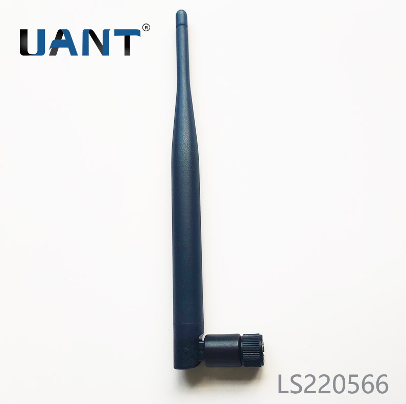 2.4G/5.8G 大棒球黑色外置星空电子,SMA公头公针