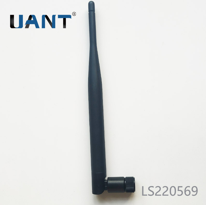 868MHz 大棒球黑色外置星空电子，SMA公头母针