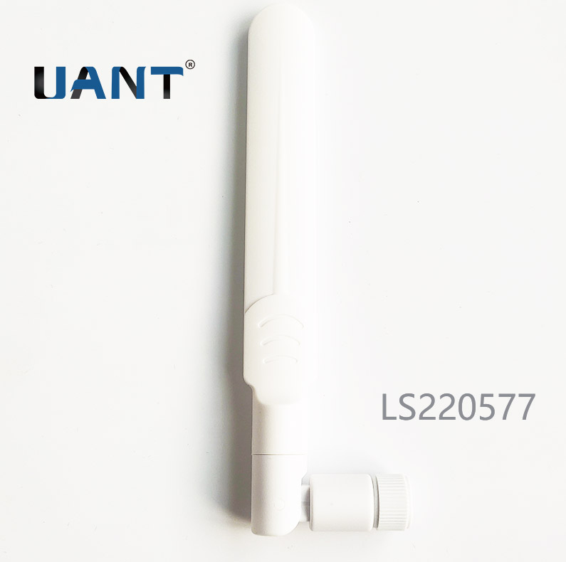 2.4G/5.8G 剑型白色星空电子,SMA公头母针