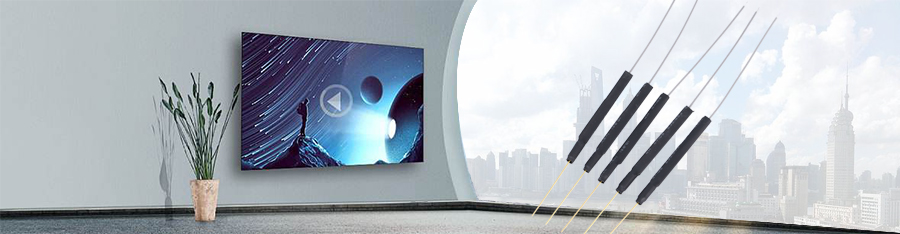 3dBi 内置星空电子 L=110mm    出线端：1.5/1.5/2