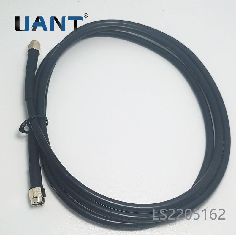 SMA公头公针 TO SMA公头公针,线长L=1300mm(RG58黑色线)