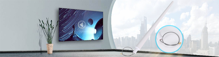 5dBi 白色梯形星空电子+ipex