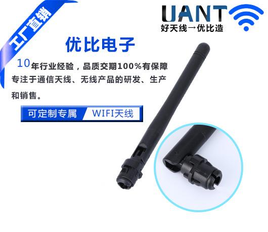 2dBi 黑色星空电子+IPEX