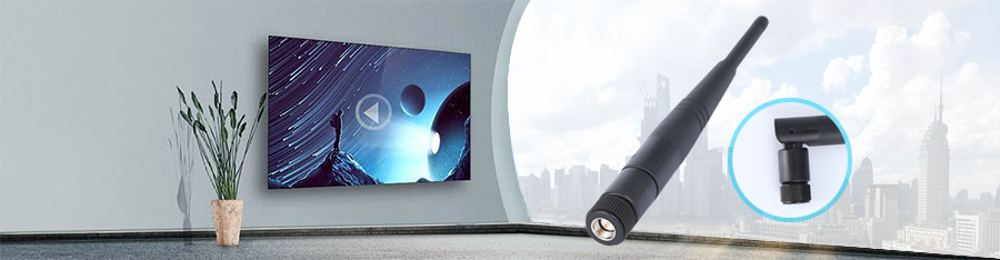 大SMA公头公针-3DBI四环黑色星空电子（塑胶头）