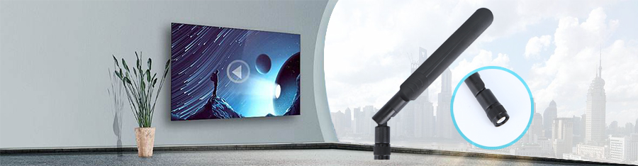 TNC接头公针-5dBi剑形黑色星空电子(接头客户提供)