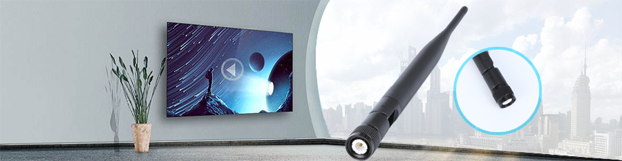 TNC头公针-5dBi黑色星空电子