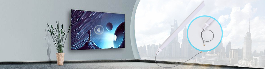 7dBi 白色刀形星空电子+IPEX